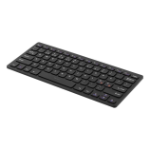 Deltaco TB-632 keyboard Universal RF Wireless Nordic Black
