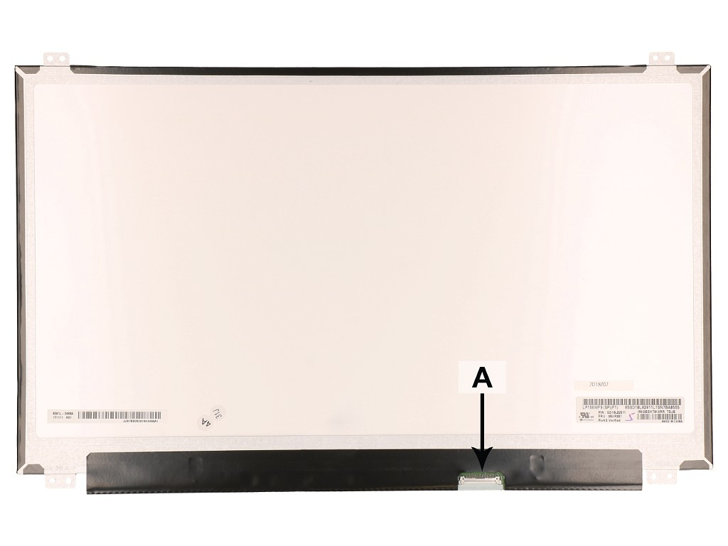 2-Power 15.6 1920X1080 Full HD LED Matte w/IPS Screen - replaces B156HAN02.1