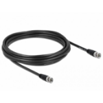 DeLOCK 80084 coaxial cable 5 m BNC Black