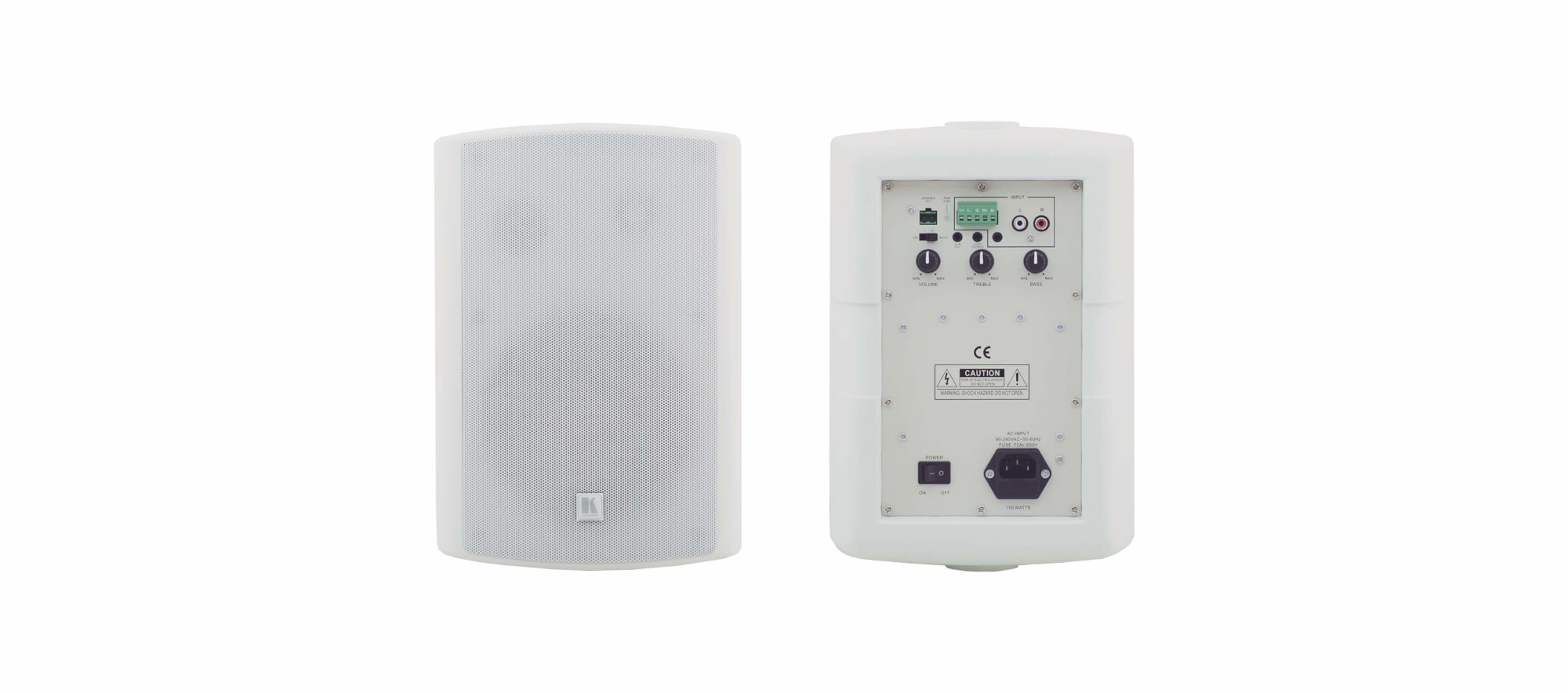 Kramer Electronics Tavor 6-O speaker set 100 W Universal White 2-way