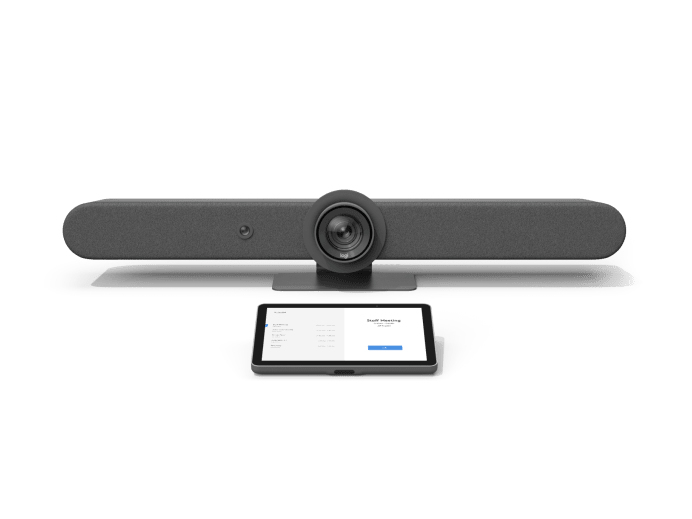 Image of Logitech Rally Bar + Tap IP video conferencing system Ethernet LAN...