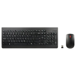 Lenovo 4X31N50741 toetsenbord Inclusief muis Universeel RF Draadloos Zwitsers Zwart