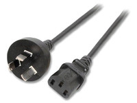 Microconnect PE010418AUSTRALIA power cable Black 1.8 m C13 coupler