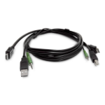 StarTech.com 6ft (1.8m) HDMI KVM Cable, USB 2.0, 3.5mm Audio, Universally Compatible Combo Cable for KVM Switches, TAA Compliant