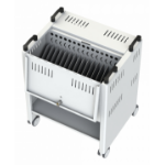 Loxit 7430-USB-A charging station organizer Freestanding White