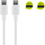 Goobay 51244 USB cable USB 2.0 2 m USB C White