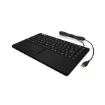KeySonic KSK-5230IN keyboard USB QWERTZ German Black