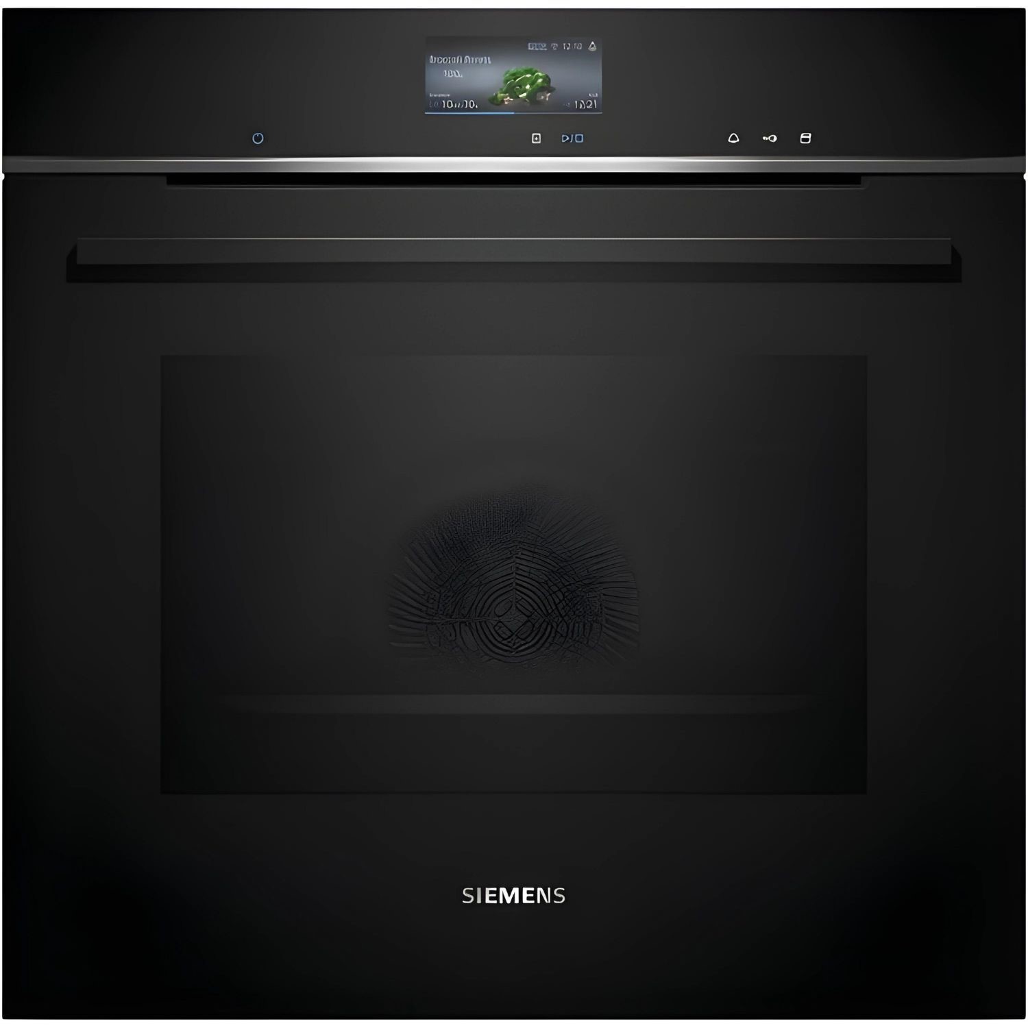 Photos - Oven Siemens iQ700 Built In Electric Single  with Steam Function - Blac HR7 