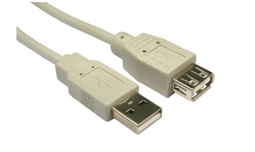 Cables Direct USB 2.0 A/F 5.0m USB cable 5 m USB A Beige