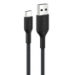 Belkin CAB022FQ1MBK USB cable USB 2.0 39.4" (1 m) USB A USB C Black