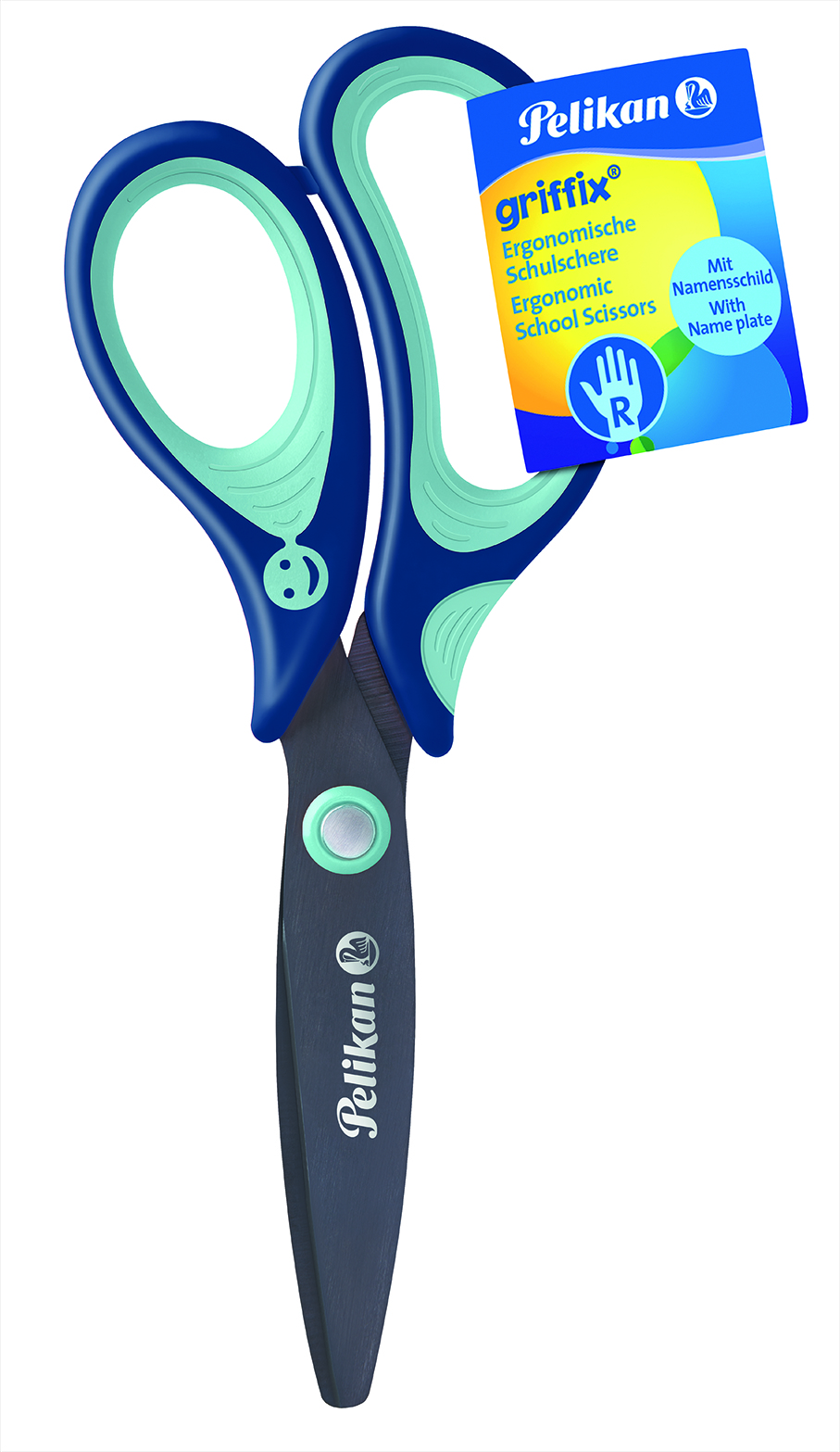 Image of Pelikan SC1RB Straight cut Blue Art & craft scissors