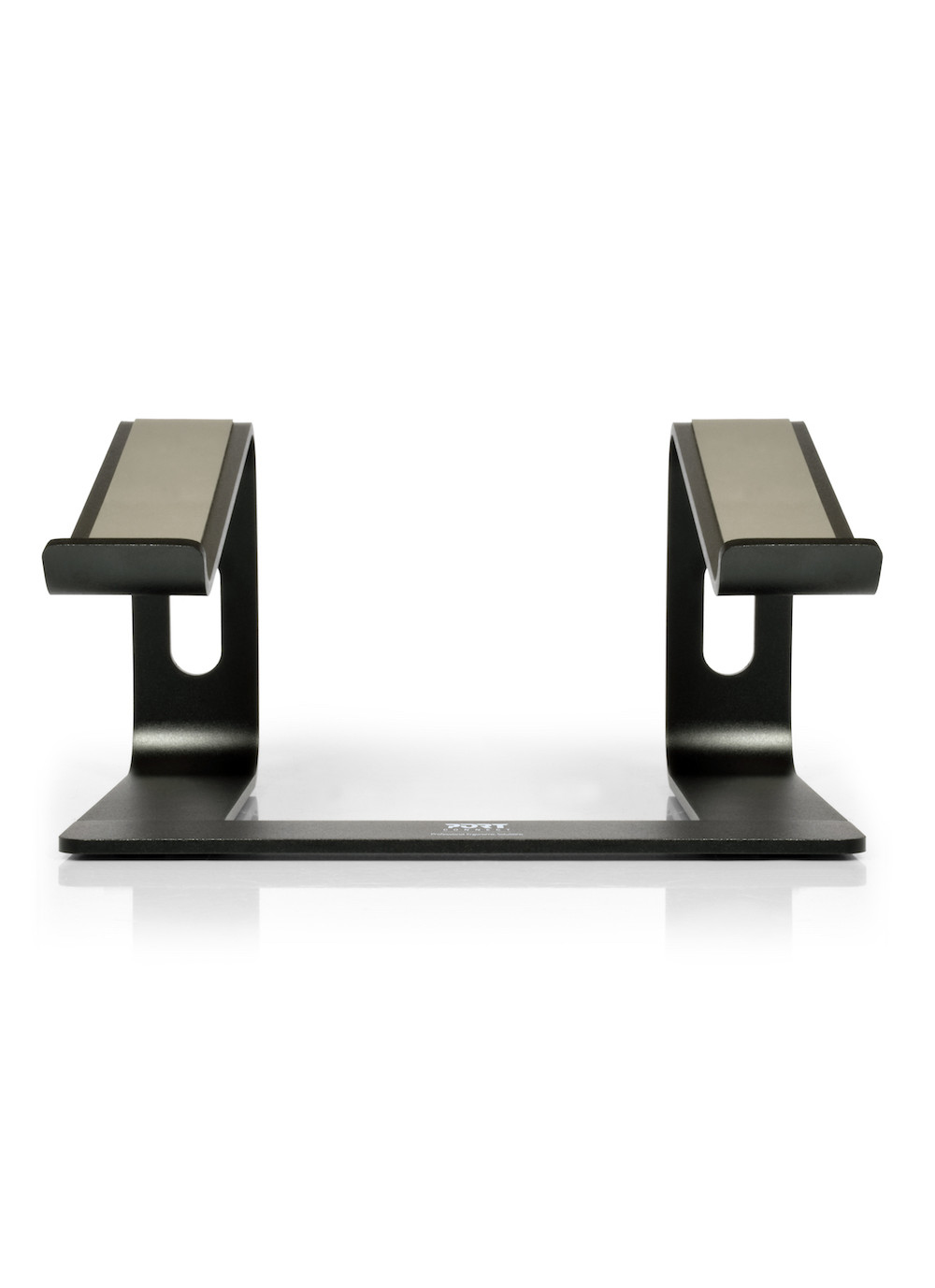 Image of Port Designs 901103 notebook stand Aluminium, Black 39.6 cm (15.6")