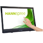 Hannspree HT161HNB computer monitor 39,6 cm (15.6") 1366 x 768 Pixels HD LED Touchscreen Tafelblad Zwart