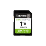 Kingston Technology 1TB SDXC Canvas Select Plus Gen3 150MB/s C10 UHS-I U3 V30