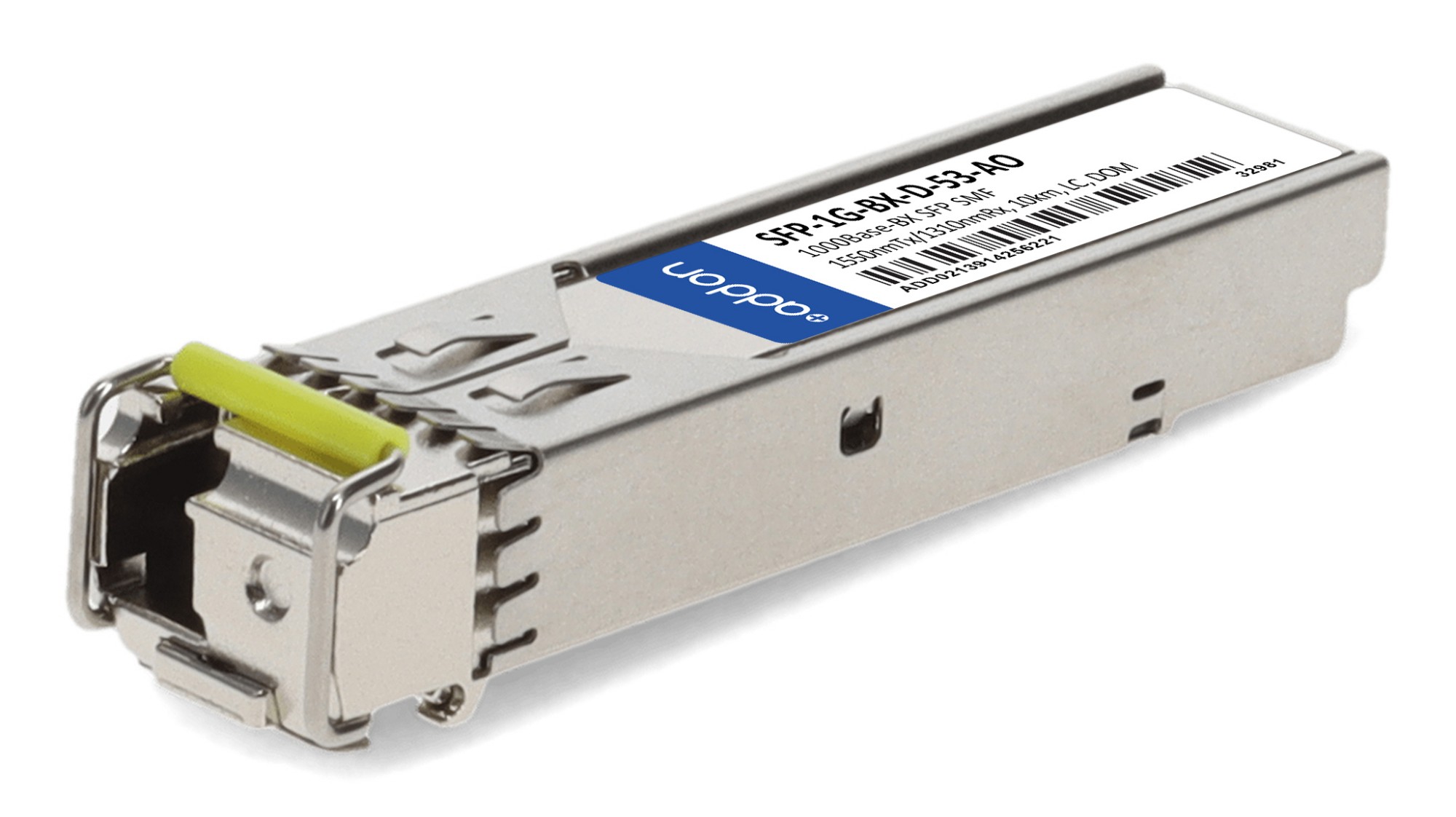 AddOn Networks SFP-1G-BX-D-53-AO Compatible 1G SFP 10 km TAA Compliant Transceiver