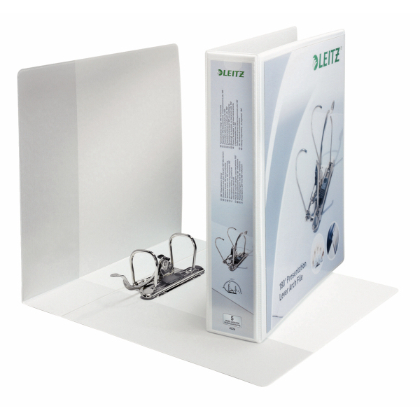 Image of Leitz 42260001 ring binder A4 White