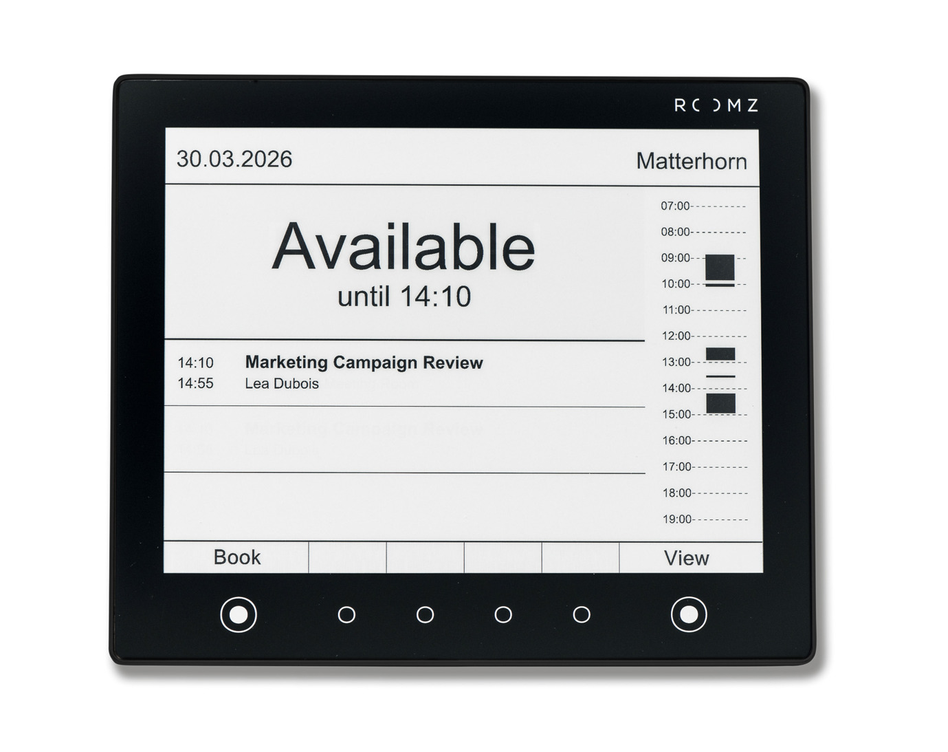 ROOMZ Display V3 20.8 cm (8.2") 1920 x 1440 pixels E-ink 802.11a.