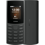 Nokia 105 4G 2024 1.8" 128MB 4G Unlocked & SIM Free Mobile Phone