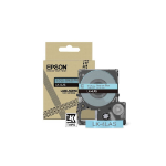 Epson C53S672106/LK-4LAS DirectLabel-etikettes blue on gray 12mm for Epson LabelWorks LW-C 410