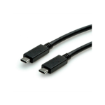 ROLINE 11.02.9057 USB cable USB 3.2 Gen 2 (3.1 Gen 2) 1 m USB C Black