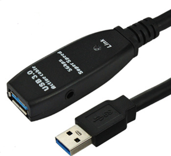 Microconnect USB3.0AAF10A USB cable 10 m USB 3.2 Gen 1 (3.1 Gen 1) USB A Black
