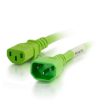 C2G 17507 power cable Green 70.9" (1.8 m) C13 coupler C14 coupler