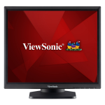 Viewsonic TD1711 touch screen monitor 17" 1280 x 1024 pixels Single-touch Multi-user Black
