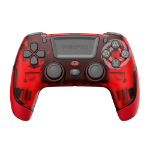 Oniverse Revolt Gris, Rouge Bluetooth Manette de jeu Analogique/Numérique PC, PlayStation 4