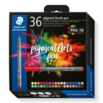 Staedtler Pigment Arts Brush Pen felt pen Multicolour 36 pc(s)