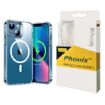 Phonix Apple iPhone 15 (6.1') Clear Rock Shockproof Case With MagSafe - Ultra-thin, lightweight, Non-slip, Shockproof, strong and durable materials