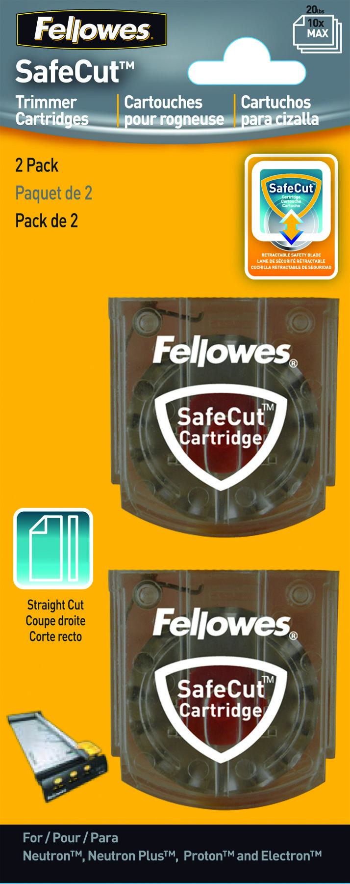 Image of Fellowes SafeCut Replacement Blades - 2 Pack