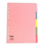 CTS Wholesale Subject Divider A4 5 Part Pastel