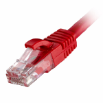 Cablenet 0.2m Cat6 RJ45 Red U/UTP LSOH 24AWG Snagless Booted Patch Lead networking cable U/UTP (UTP)