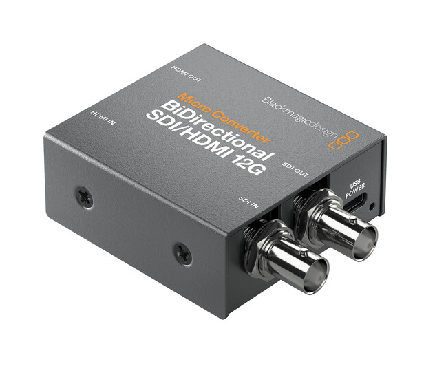 Blackmagic Design Micro Converter BiDirect SDI/HDMI 12G PSU Active vid
