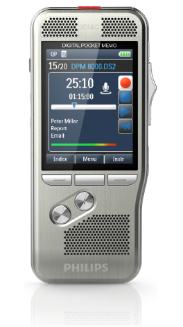 Philips Pocket Memo DPM8500 Flash card Silver