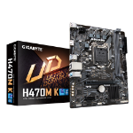 Gigabyte H470M K (rev. 1.0) Intel H470 Express LGA 1200 (Socket H5) micro ATX