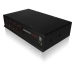 ADDER ADDERView Secure Digital KVM switch Black