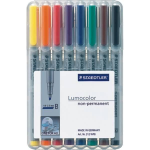 Staedtler 312 WP8 marker 1 pc(s) Black, Blue, Green, Red