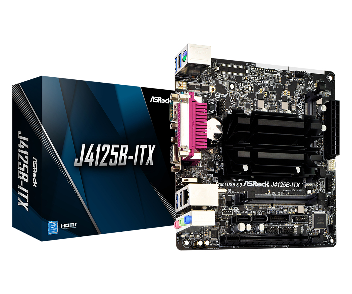 Image of Asrock J4125B-ITX mini ITX