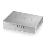 ZyXEL ES 105Av3 Unmanaged Fast Ethernet (10/100) Silver