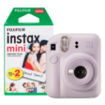 Fujifilm Instax Mini 12 Instant Camera - Lilac Purple - Camera + 20 Shot Pack