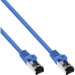 InLine Patch Cable S/FTP PiMF Cat.8.1 halogen free 2000MHz blue, 10m