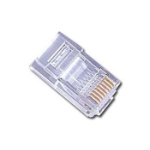 Gembird PLUG3UP6 / 10 wire connector RJ45, 8P8C Transparent