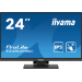 iiyama ProLite T2454MSC-B2AG computer monitor 60.5 cm (23.8") 1920 x 1080 pixels Full HD LED Touchscreen Multi-user Black