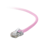 Belkin 2ft Cat5e UTP networking cable Pink 23.6" (0.6 m) U/UTP (UTP)