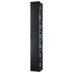 APC Performance, Vertical Cable Manager for 2 & 4 Post Racks, 84"H x 12"W, Single-Sided with Door