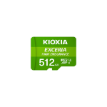 Kioxia Exceria High Endurance 512 Go SDXC UHS-I Classe 10