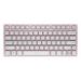 CHERRY KW 7100 MINI BT keyboard Universal Bluetooth QWERTY US English Pink, White