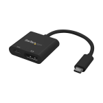 StarTech.com CDP2DPUCP USB graphics adapter 3840 x 2160 pixels Black
