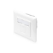 Digitus CAT 6A Class EA Network Outlet, Design-Compatible, Shielded, Flush Mount